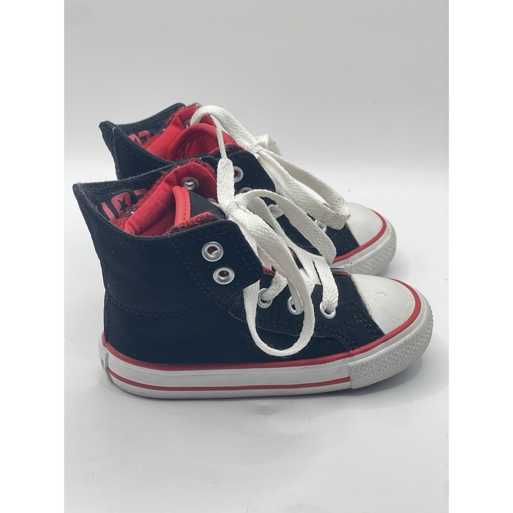 Converse Chuck Taylor All Star Mid Top Toddler/Boy's Sneakers Size 6 Bin3